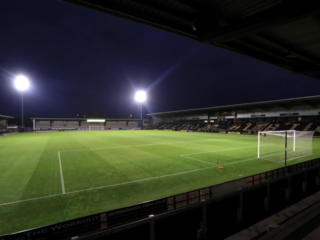 Average attendance: 3,278; Capacity: 6,912.