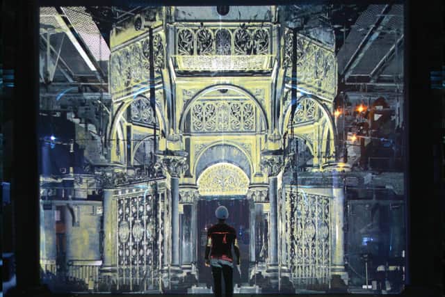 Luminary by Heinrich & Palmer, a projection event for Crossness Pumping Station, London in 2019