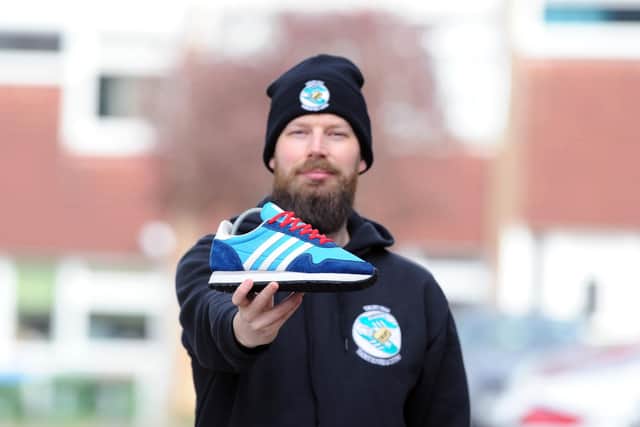 Luke Tench (36) from Lordshill, Southampton, set up Tenchy's Tredz on March 1, 2021.Picture: Sarah Standing (010421-3052)