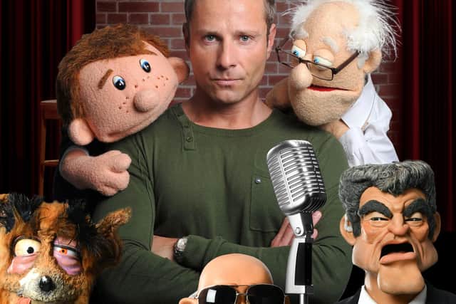 Paul Zerdin's Hands Free is at New Theatre Royal, Portsmouth on October 1, 2021. Picture by Steve Ullathorne
