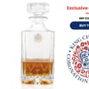 LIMITED EDITION: King Charles III commemorative crystal decanter with royal seal