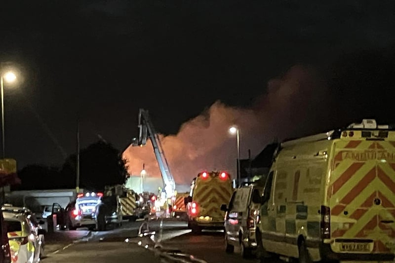 Crews from Fareham, Gosport, Cosham, Portchester, Southsea, Eastleigh, Hightown, Beaulieu, Romsey and Ringwood were called to tackle a significant fire in the roof space of the three-storey Osborne View hotel and restaurant in Fareham.