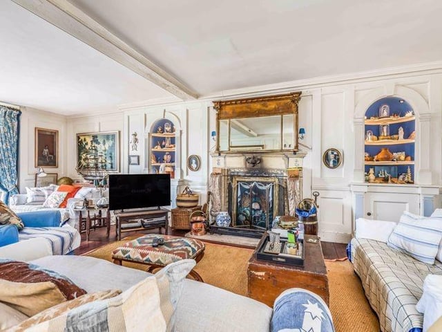 This four bedroom home in Bath Square, Old Portsmouth, is on the market for £3.25m. It is listed on Rightmove by Fry and Kent.