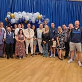 Pictured: Learners, families, St Vincent College staff and invited guests at the celebration event at Buckland Community Centre in Portsmouth