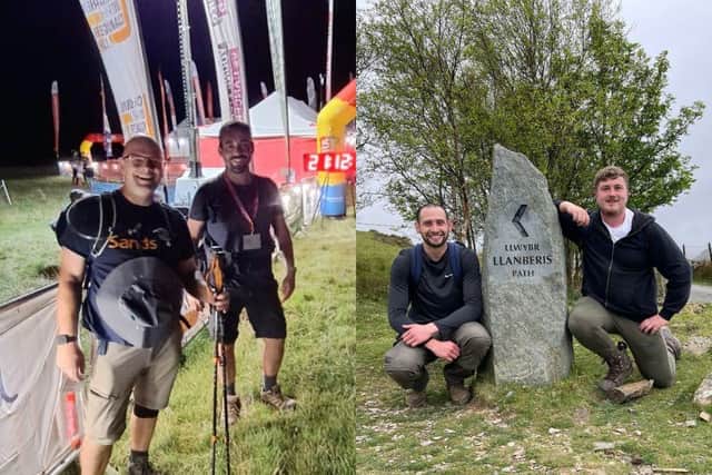 Team members from Foreman Homes took on various challenges throughout the year