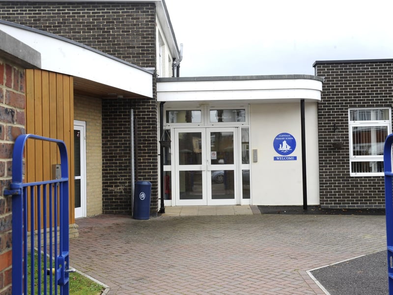 Cliffdale Primary Academy in Battenburg Avenue, North End.