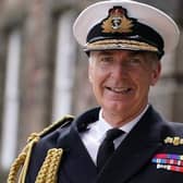Newly appointed head of UK Armed Forces, Chief of Defence Admiral Sir Tony Radakin