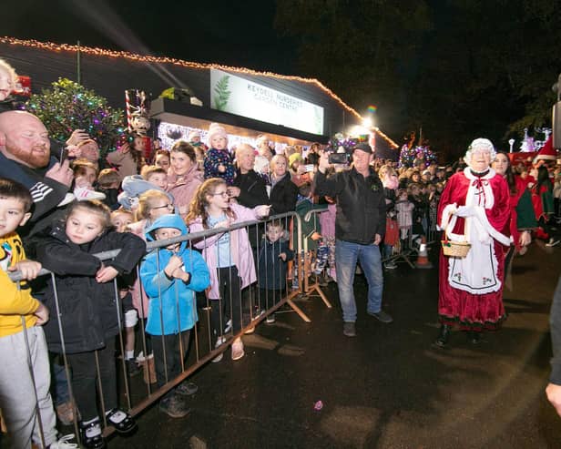 Christmas grotto launch at Keydell Nurseries, Havant Road, Horndean on Friday 17th November 2023.
