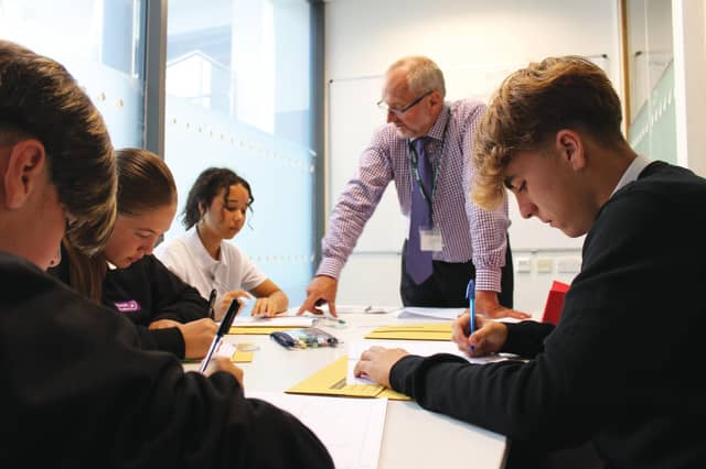 Havant Academy pupils at work