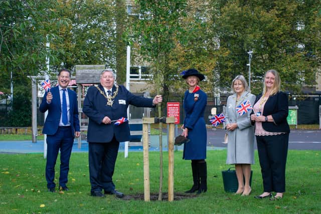 Ark Dickens, Portsmouth is one of 70 primary schools in the UK that have been selected to have a tree planted to mark the queen's platinum jubilee in 2022. Picture: Habibur Rahman