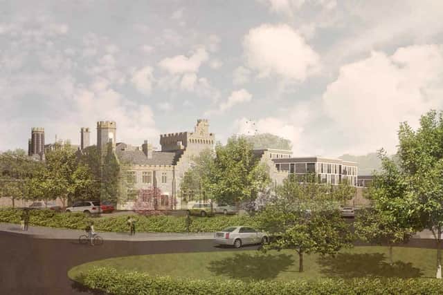 An artist's impression of what Kingston Prison could look like