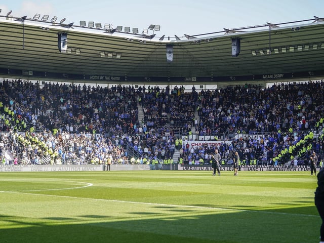 More than 3,000 fans made the trip to the Rams.