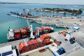 Portsmouth's port Picture: Portico