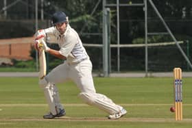 Ben Walker batting for Havant during his first spell at the club. Picture: Mick Young.