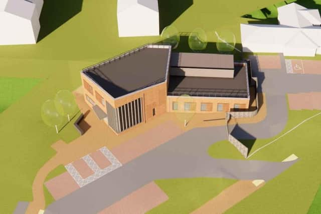 CGI of the proposed new GP surgery for North Harbour Medical Group in Northern Road.