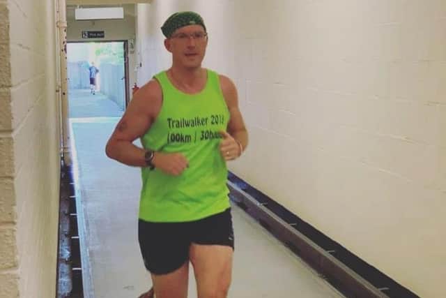 Rob Milner, 45, has raised over £8,000 for Portsmouth Hospitals Charity.