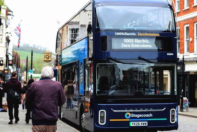 Stagecoach Yutong U11DD. Image: Stagecoach