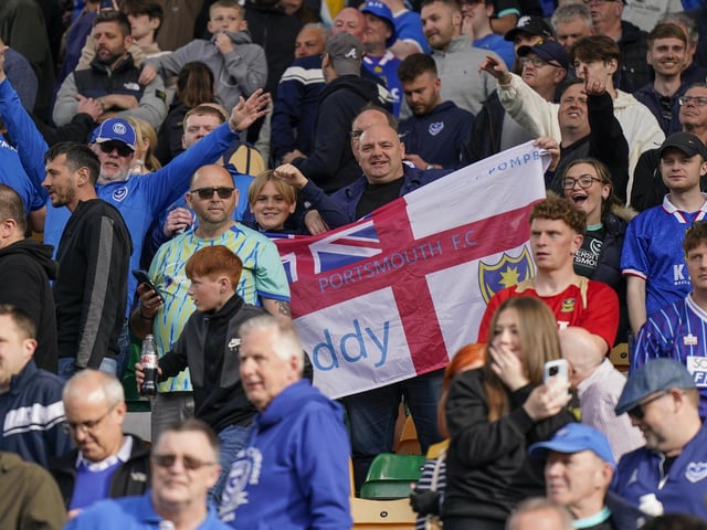 1,889 made the trip to see Pompey's 5-3 win at Carrow Road.