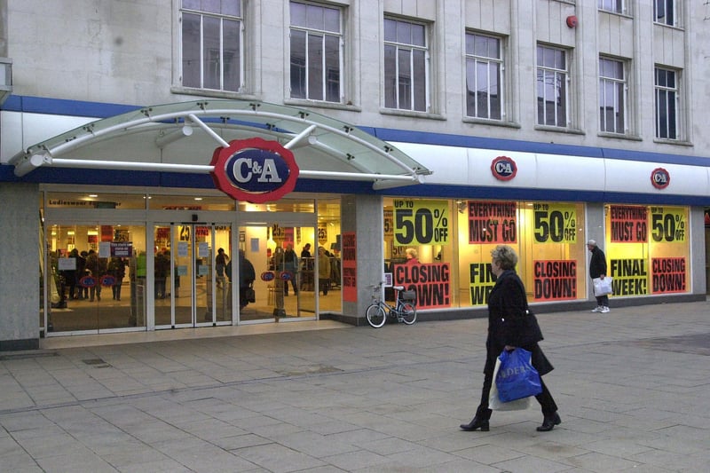 Can you remember the C&A shop in Commercial Road?