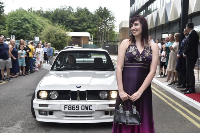 Year 11's from Crookhorn College in Waterlooville, attended their Prom on Friday, July 12, 2024 at The Marriott Hotel in Portsmouth. Picture: Sarah Standing (120724-7091)