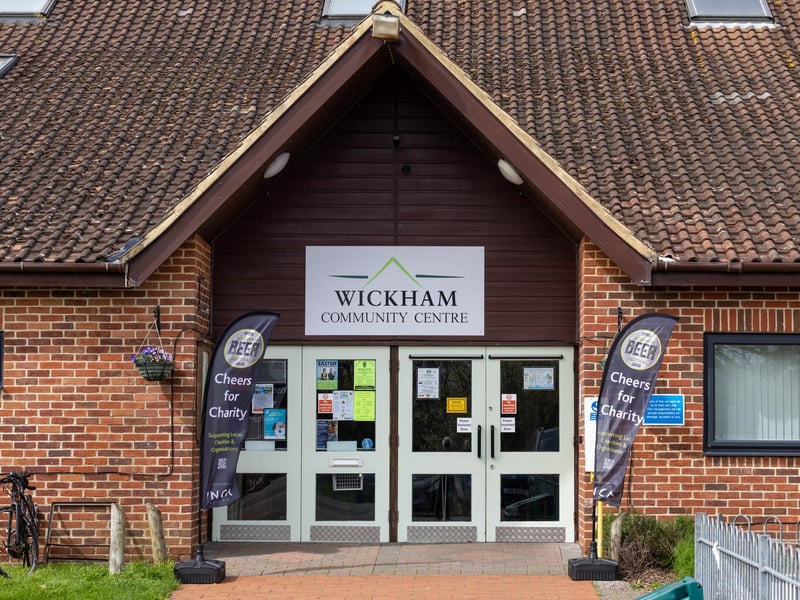 The Wickham Community Centre which hosted the beer festival. Picture: Mike Cooter (060424)