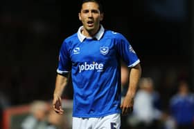 Joe Devera made 80 appearances during two seasons at Pompey which ended in May 2015. Picture: Joe Pepler