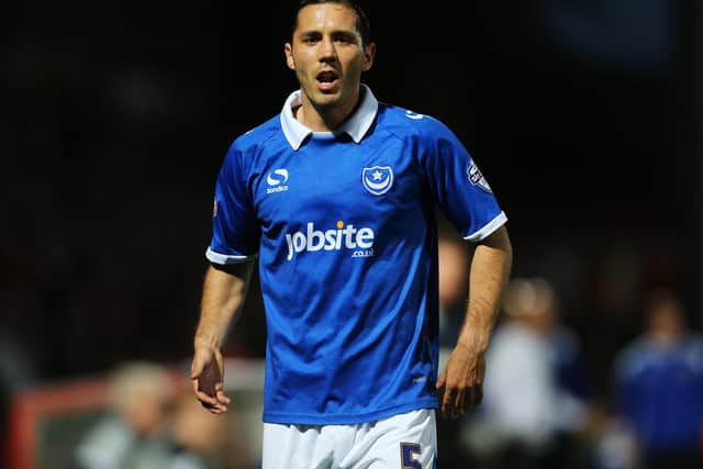 Joe Devera made 80 appearances during two seasons at Pompey which ended in May 2015. Picture: Joe Pepler