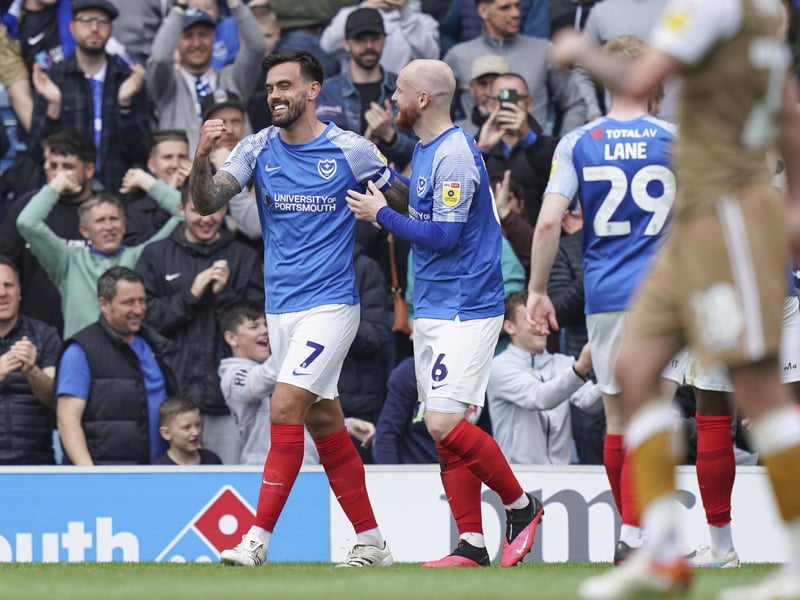 The Fratton faithful appreciated Marlon Pack's first-half header, which got the Blues back on level terms ahead of half-time