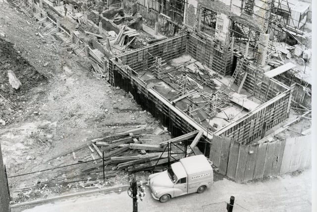 The site of The Ship and Castle Pub at The Hard, after it was demolished, February 28 1980. The News PP3499