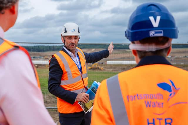 Havant Thicket Reservoir site visit