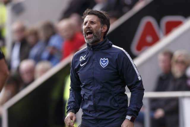 Pompey boss Danny Cowley Picture: Daniel Chesterton/phcimages.com