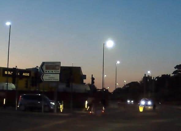 Two teenagers on e-scooters were almost hit by a car after jumping a red light at the junction of Rodney Road and Milton Road in Portsmouth