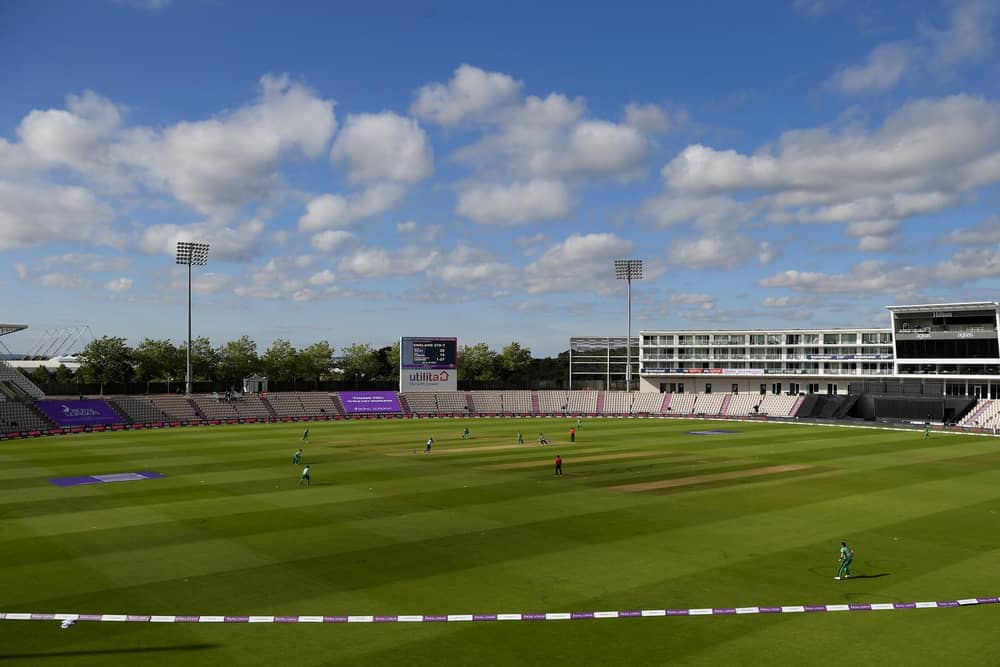 A general view of play during the third ODI between England and Ireland at Hampshire's Ageas Bowl. Photo by Mike Hewitt/Getty Images.