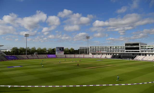 A general view of play during the third ODI between England and Ireland at Hampshire's Ageas Bowl. Photo by Mike Hewitt/Getty Images.
