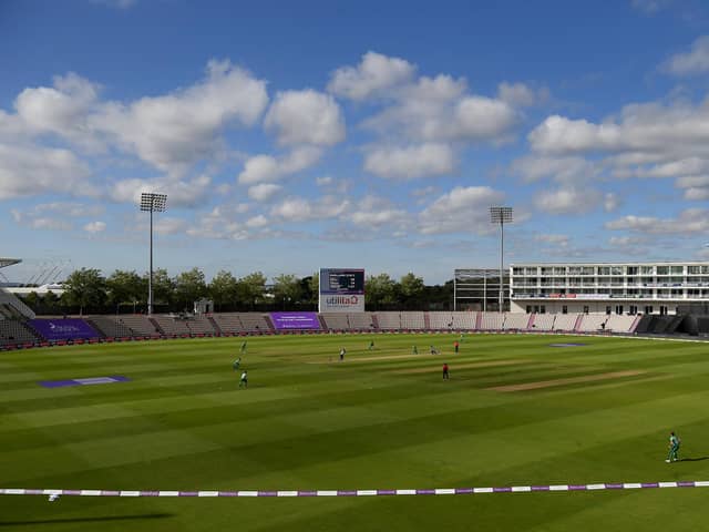 A general view of play during the third ODI between England and Ireland at Hampshire's Ageas Bowl. Photo by Mike Hewitt/Getty Images.
