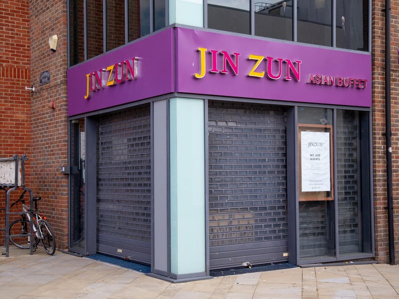 Jinzun at 56 West Street, Fareham was given the score of one after assessment on April 17, the Food Standards Agency's website shows.Picture: Habibur Rahman.