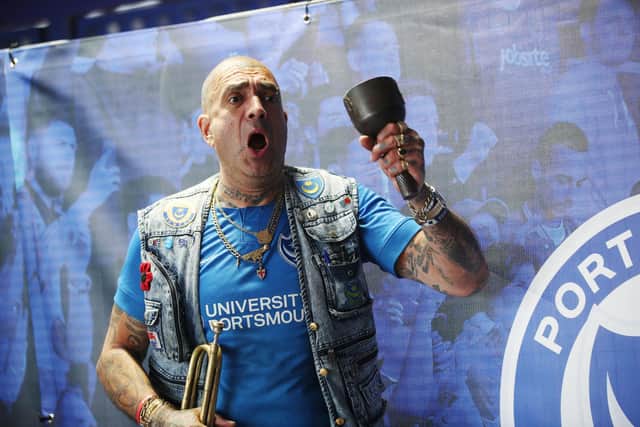 John Westwood said he has been banned from Fratton Park for the fourth time this season. Picture: PinPep Media / Joe Pepler.
