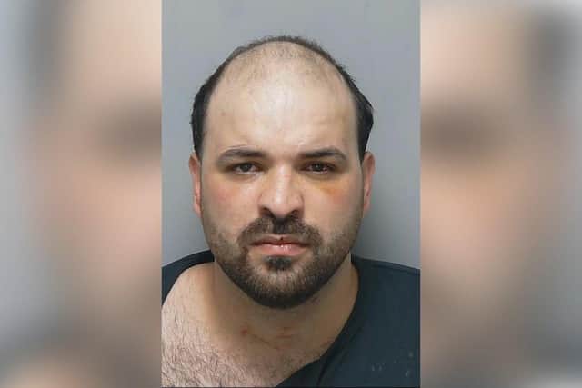 Saleh Fatmani was jailed at Portsmouth Crown Court for attacking his lover with a hammer.
