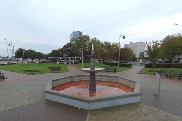 Falkland Gardens fountain. Image: Google Maps