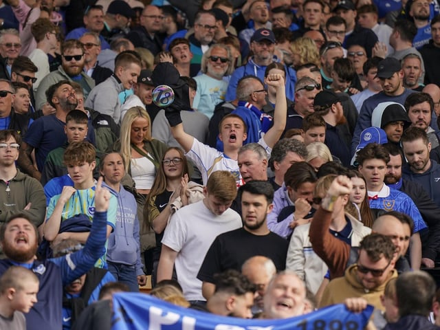 1,889 made the trip to see Pompey's 5-3 win at Carrow Road.