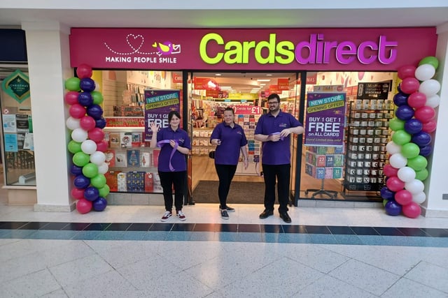 The new store in Fareham Shopping Centre.