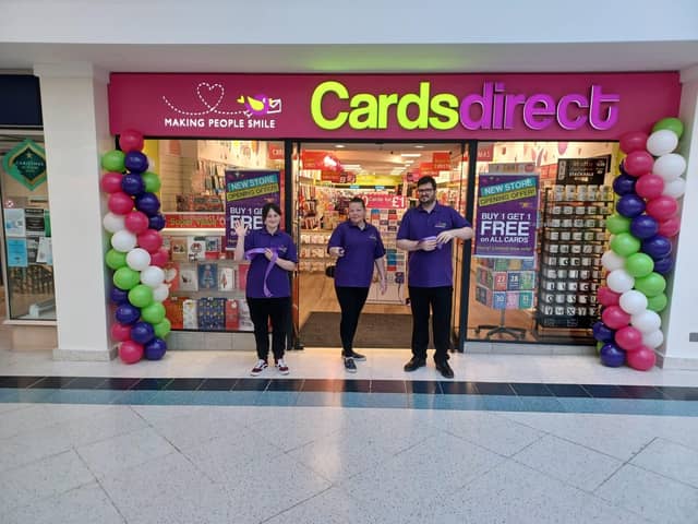 The new store in Fareham Shopping Centre.