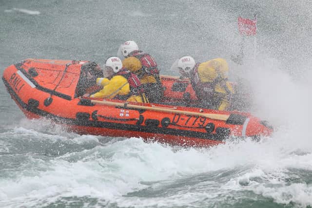 Hayling lifeboats were dispatched to rescue a family after their kayak capsized. Stock Picture: RNLI
