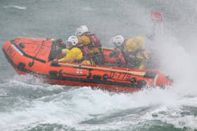 Hayling lifeboats were dispatched to rescue a family after their kayak capsized. Stock Picture: RNLI