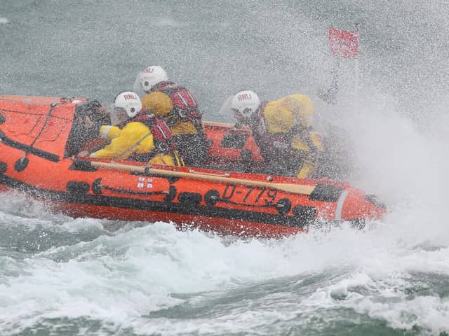Hayling lifeboats were dispatched to rescue a family after their kayak capsized. Stock Picture: RNLI