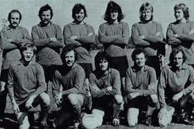 Travellers Joy, Portsmouth League. Back (from left) T Scott, B Jones, M Collins, C Morgan, T Roach, G Puntis. Front: R Todd, P Rutherford, J Jenkins, P Winkworth, D Robinson