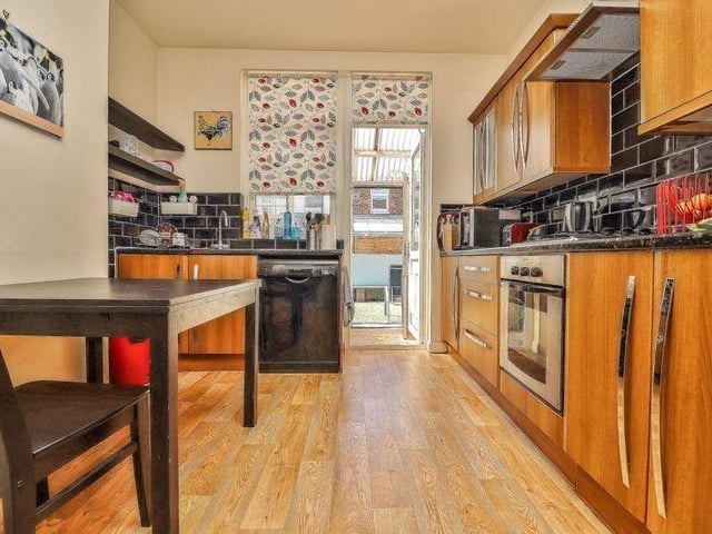 This three bedroom terraced house is on sale for £300,000. It is listed by Lawson Rose, Southsea.