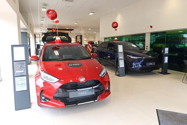 Snows Toyota Waterlooville has been thoroughly refurbished.