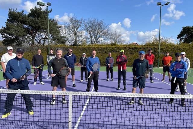 Warsash and Canoe Lake teams. 
Back (from left): Mike Harrold, Rob Ellison, John Checker, Greg Harrold, Martyn Cox, Jay Smith, Trevor Spence. Front: Martin Wilkinson, Ian Udal, Matt Pond, Tim Clark, Oli Perigo, Stu Gray, Sam li, Terry Lawrence.