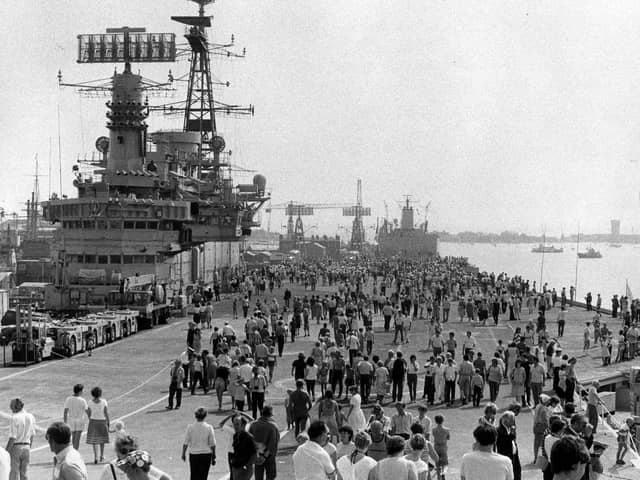 Portsmouth Navy Days is packed full of excited people in 1983. The News PP4990